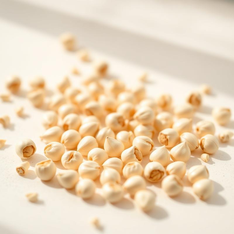 Close-up of graded Mithila makhana ready for export packing
